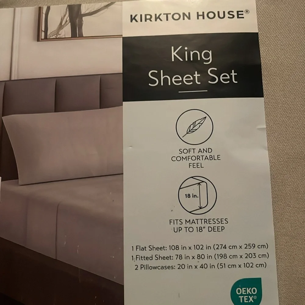 King Sheet Set
